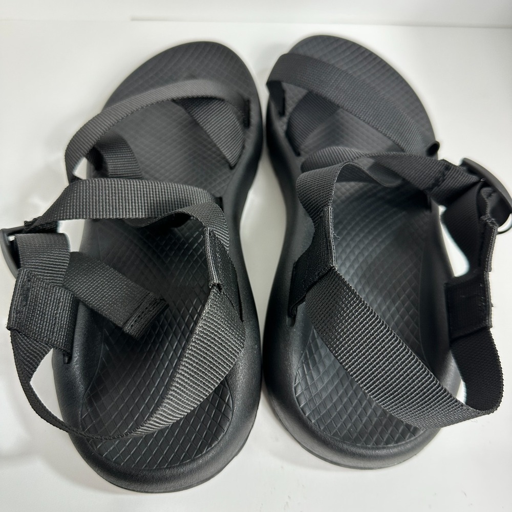 Chaco Sandals Womens 9 Black Z/2 Adjustable Strap Classic Water Shoe w/ Toe Loop - Picture 3 of 13